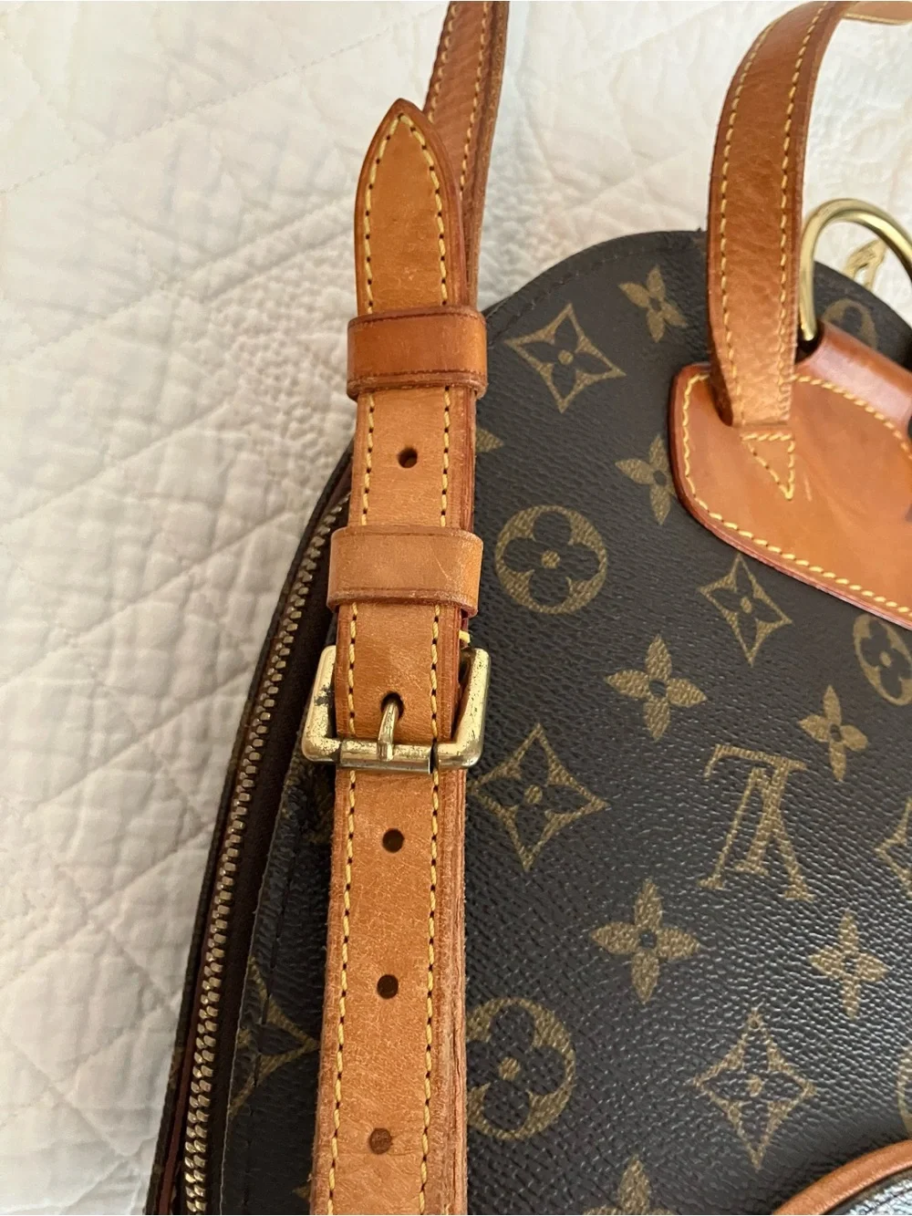 Authentic Louis Vuitton Monogram Vintage Ellipse Backpack - Picture 6 of 14